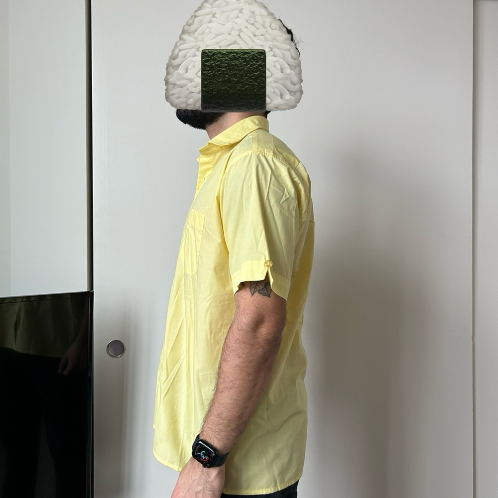 Yellow button down - Picture 2 of 3